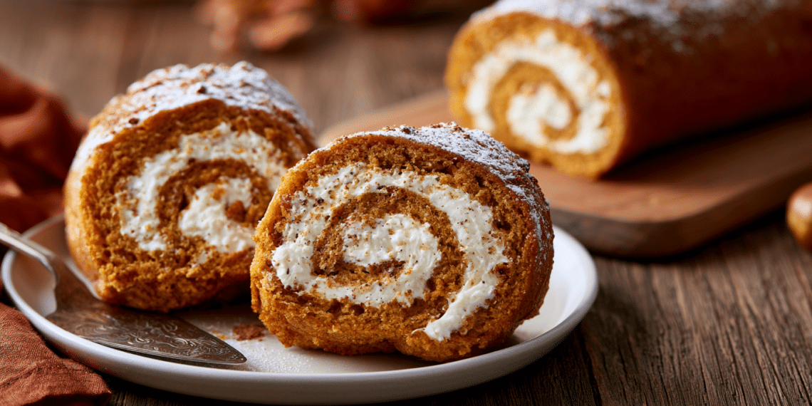 Autumn'S Delightful Pumpkin Roll: A Seasonal Dessert Sensation - Thefoodiebunch Pumpkin Roll With Cream Cheese Filling