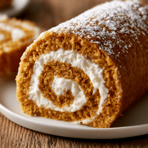 Autumn'S Delightful Pumpkin Roll: A Seasonal Dessert Sensation - Thefoodiebunch Pumpkin Roll With Cream Cheese Filling