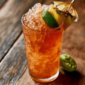 Tropical Paradise In A Glass: Tiki Punch Cocktail - Thefoodiebunch Tiki Punch Cocktail Easy Tropical Rum Punch Recipe
