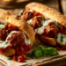 Hearty Meatball Subs With Homemade Marinara Sauce - Thefoodiebunch Meatball Subs With Homemade Marinara Sauce