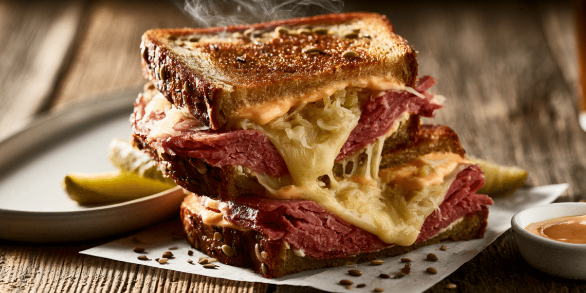 Classic Reuben Sandwich: A Timeless Deli Favorite Unveiled - Thefoodiebunch Classic Reuben Sandwich