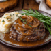 Savory Hamburger Steaks With Onion Gravy