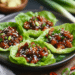 Teriyaki Pork Lettuce Cups