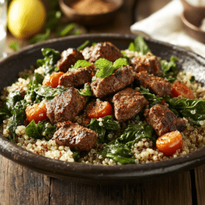 Lamb Quinoa Bowl