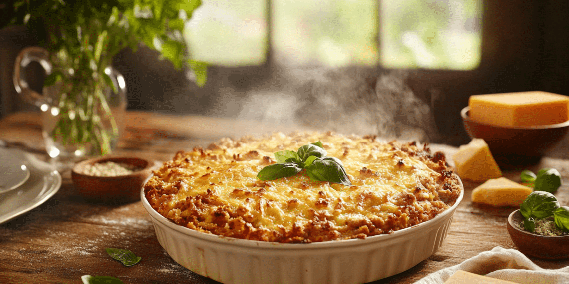 Savory Hamburger Casserole