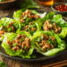 Asian-Inspired Pork Lettuce Cups