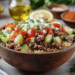 Savory Beef Quinoa Bowl