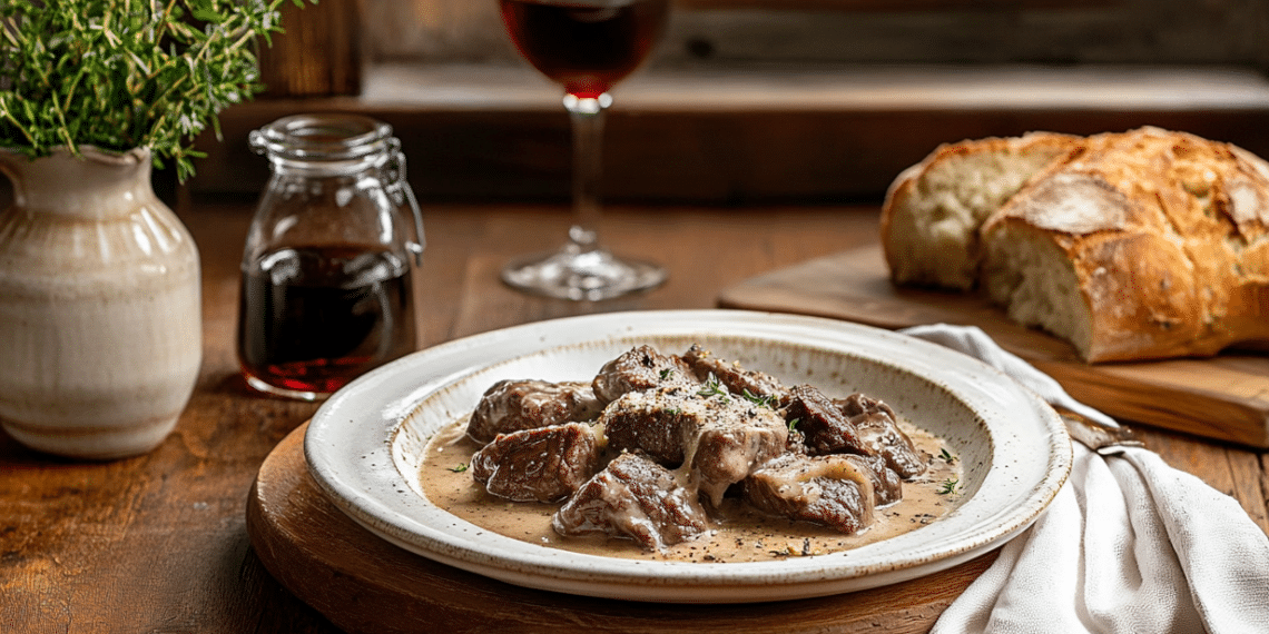Beef Alla Norcina