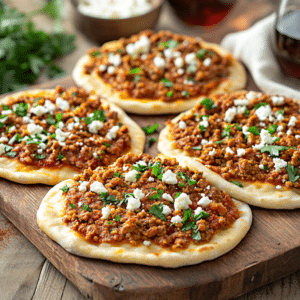 Mediterranean Pork Mince Flatbread: A Culinary Journey - Thefoodiebunch