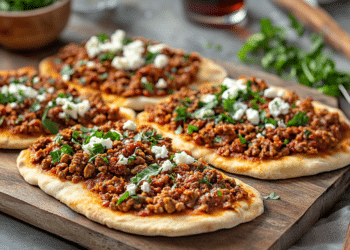 Pork Mince Flatbread