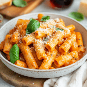 Spicy Rigatoni Vodka