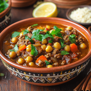 Easy Moroccan Lamb Mince Stew