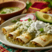 Enchiladas Verdes De Pollo