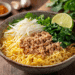 Savory Pork Mince Egg Noodles