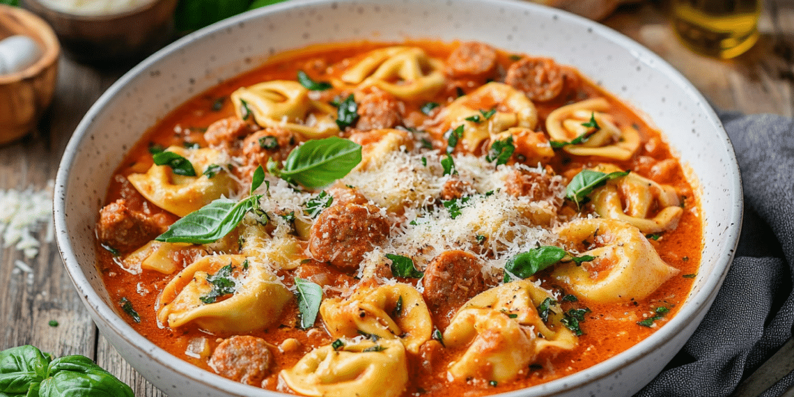 Hearty Sausage Tortellini