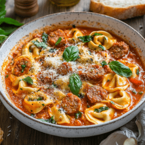 Hearty Sausage Tortellini
