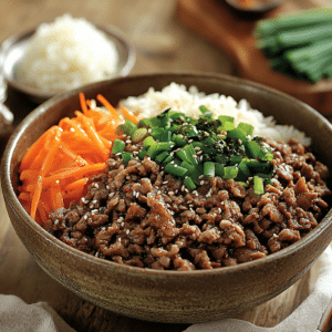 Pork Mince Bulgogi