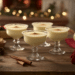 Classic Holiday Eggnog Cocktail