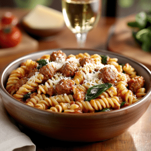 Rustic Italian Sausage And Pasta