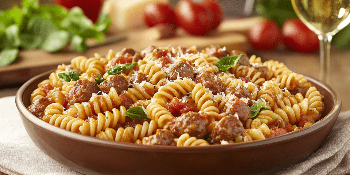 Rustic Italian Sausage And Pasta