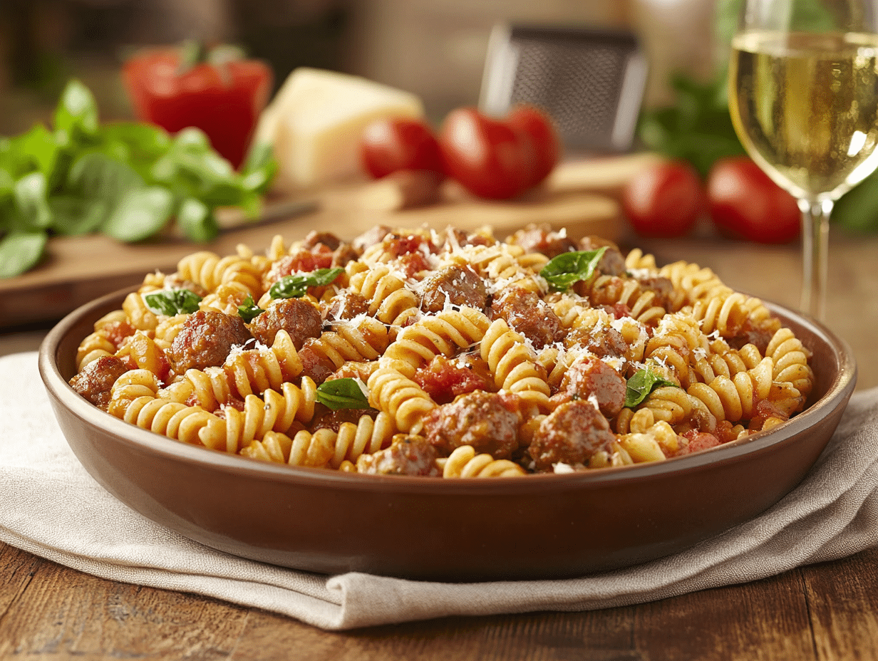 Rustic Italian Sausage Pasta: A Hearty Countryside Feast