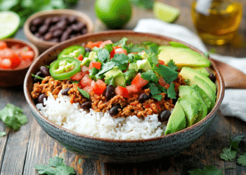Pork Mince Burrito Bowl