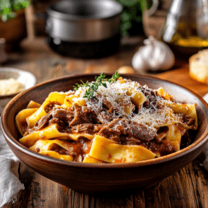 Short Rib Ragu With Pappardelle