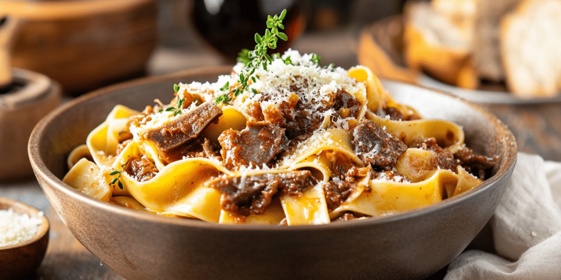 Short Rib Ragu With Pappardelle