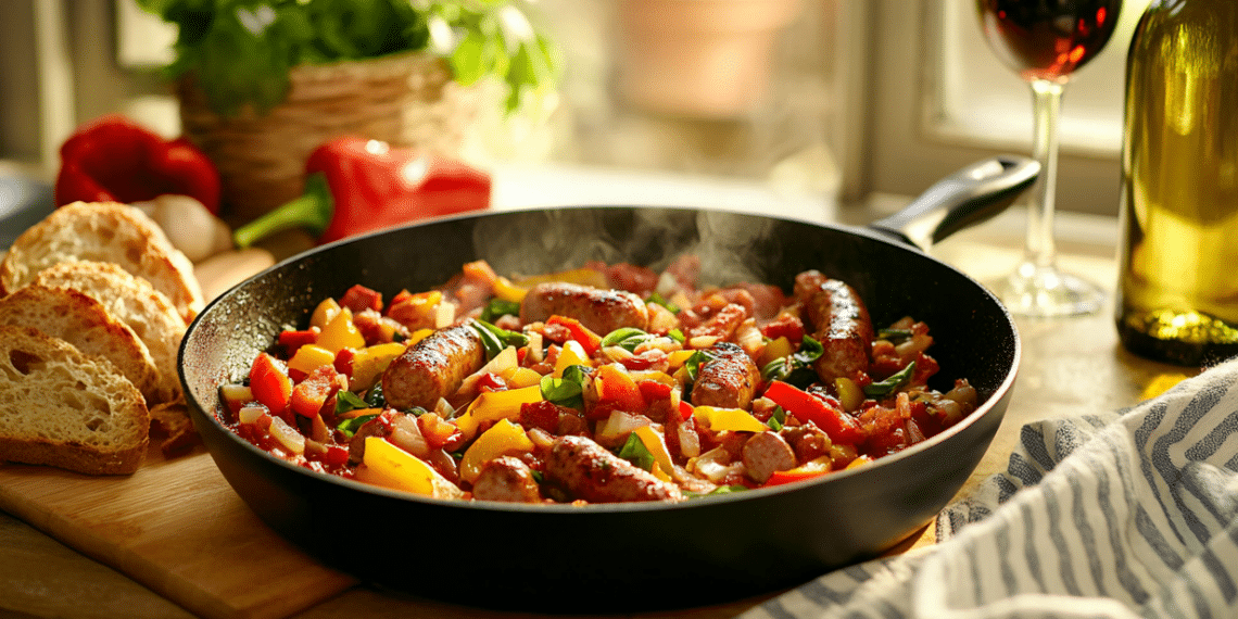 Sausages And Peppers