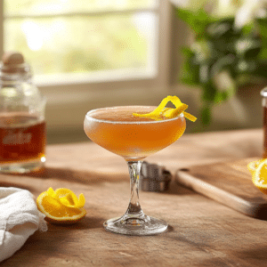 Applejack Rabbit: A Spirited Toast To American Orchard Charm - Thefoodiebunch Applejack Rabbit Cocktail