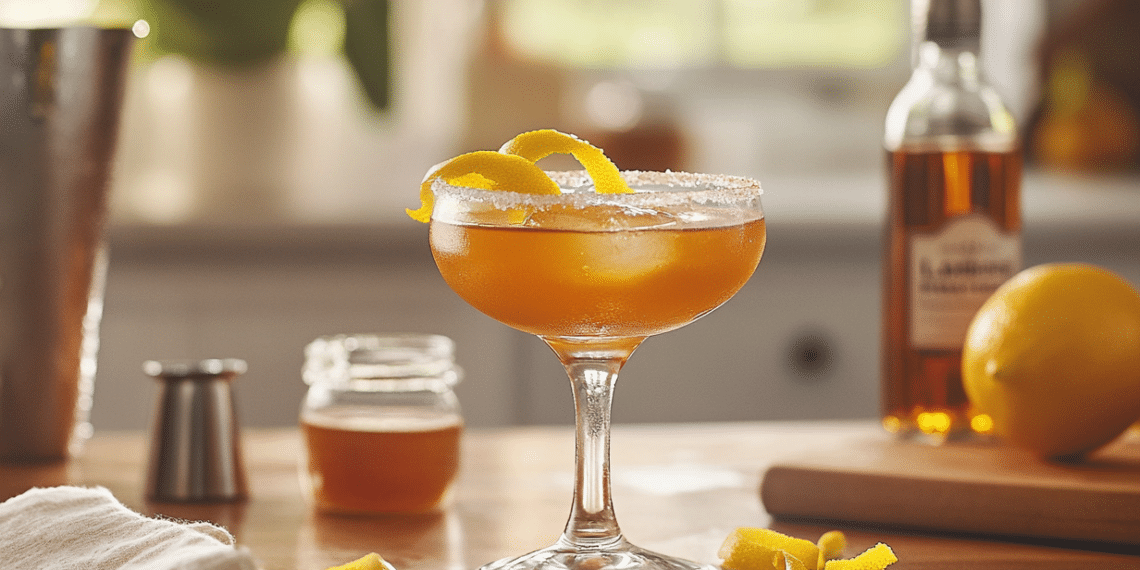 Applejack Rabbit: A Spirited Toast To American Orchard Charm - Thefoodiebunch Applejack Rabbit Cocktail