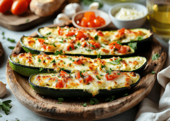Mediterranean-Inspired Zucchini Boats Packed With Flavor