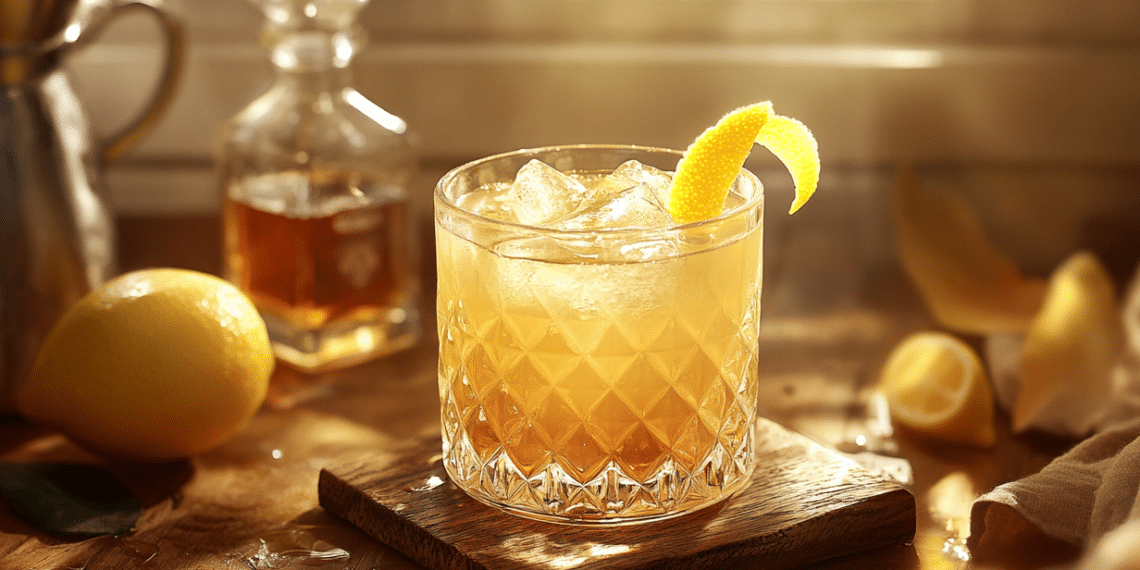 Sweet And Smoky Maple Bourbon Sour Delight - Thefoodiebunch Maple Bourbon Sour