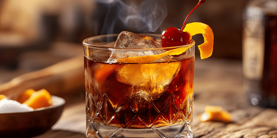 Smoky Old Fashioned