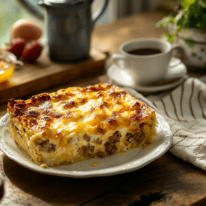 Savory Sausage Breakfast Casserole