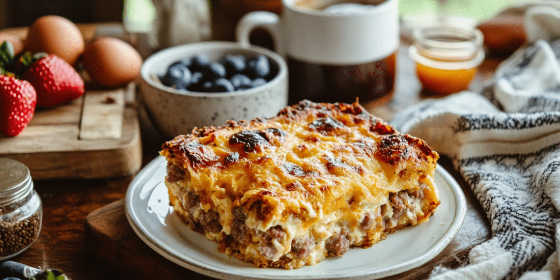 Savory Sausage Breakfast Casserole