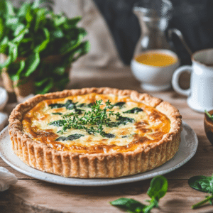 Savory Turkey Quiche