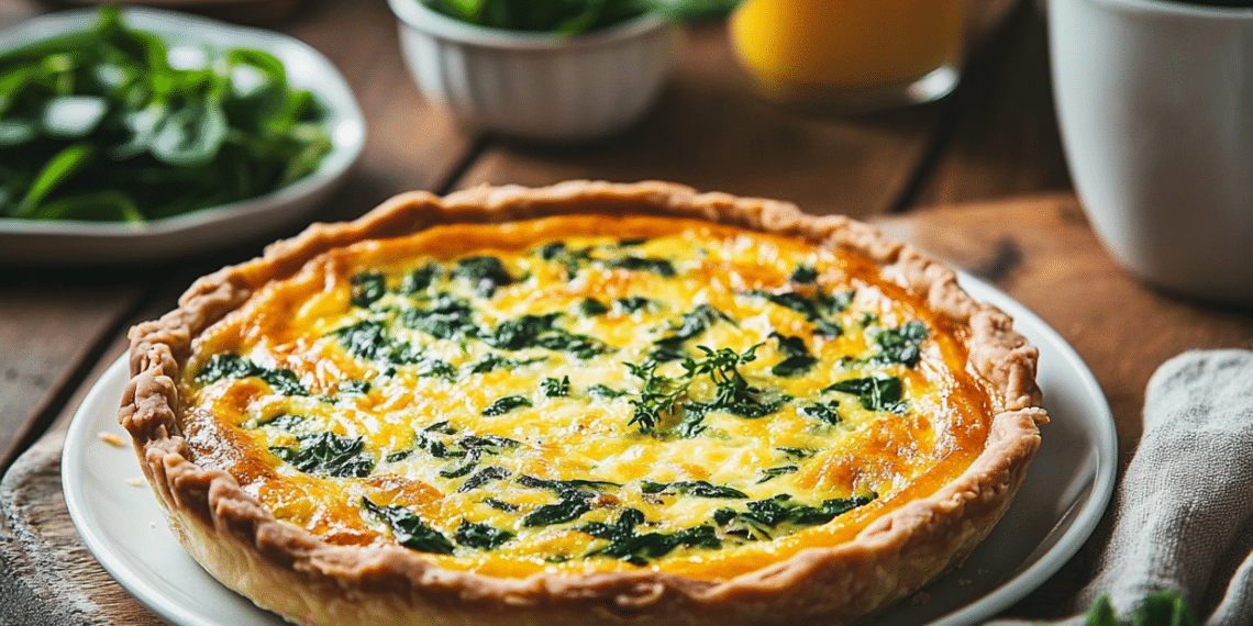 Savory Turkey Quiche
