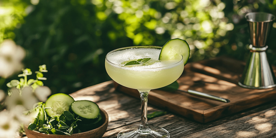 Refreshing Cucumber Gimlet: A Summer Cocktail Delight - Thefoodiebunch Cucumber Gimlet