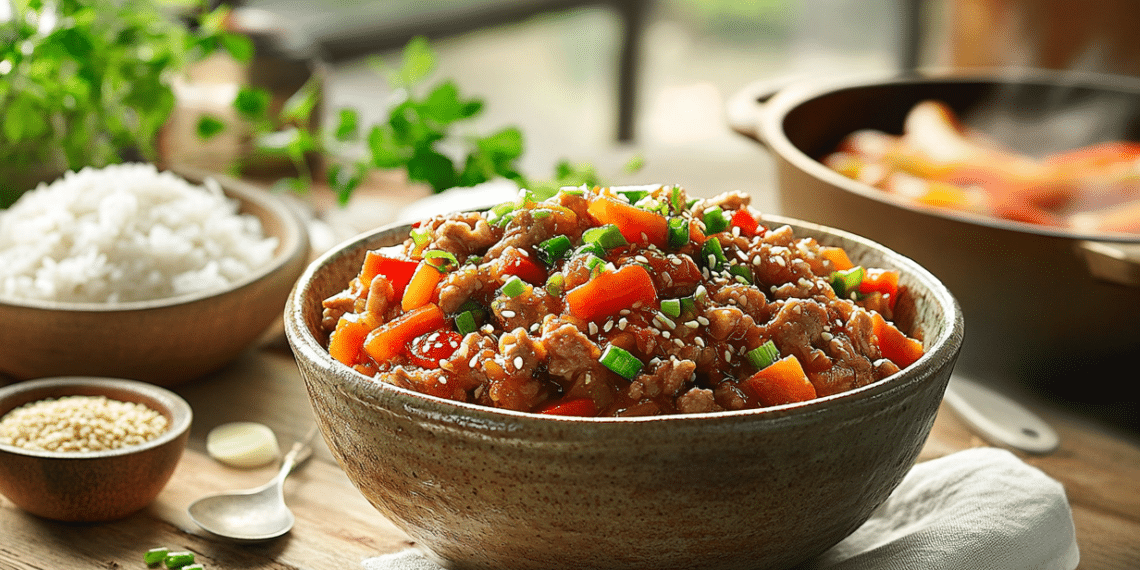 Sweet And Sour Minced Pork