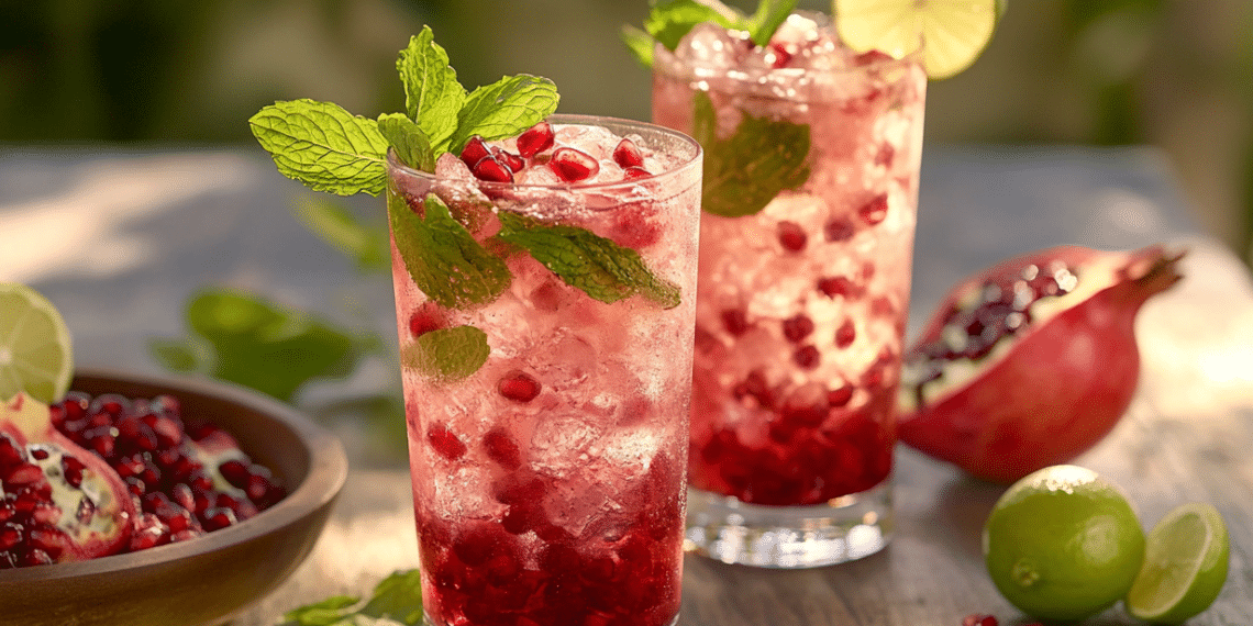 Pomegranate Mojito