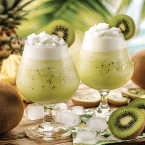 Tropical Kiwi Colada: A Refreshing Summer Cocktail Delight - Thefoodiebunch Kiwi Colada