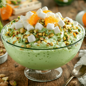 Creamy Pistachio Pudding Salad: A Retro Dessert Delight - Thefoodiebunch Pistachio Pudding Salad