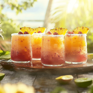 Tropical Paradise Rum Punch Straight From Tahiti'S Shores - Thefoodiebunch Tahitian Rum Punch