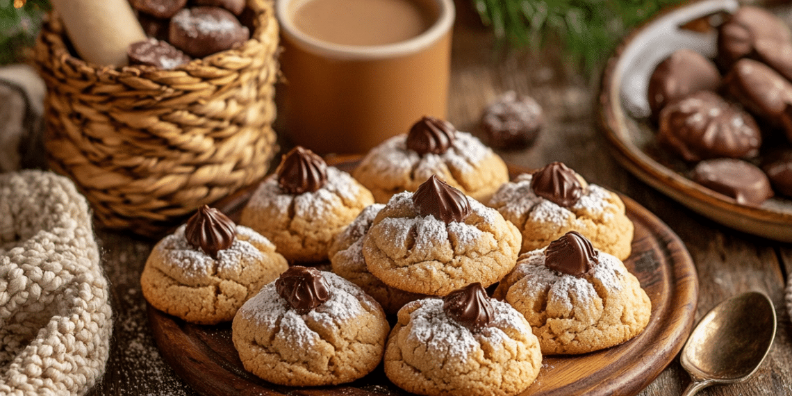 Classic Peanut Butter Blossom Cookies: A Holiday Favorite - Thefoodiebunch Peanut Butter Blossom Cookies