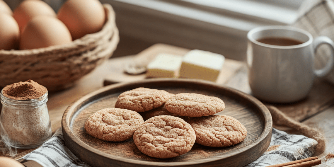 Chewy Snickerdoodle Cookies