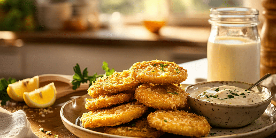 Fried Green Tomatoes With Remoulade