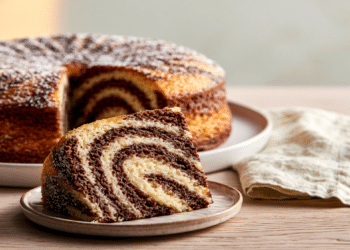 Zebra Cake Striped Chocolate &Amp; Vanilla Cake Recipe