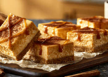 Pumpkin Spice Cheesecake Bars