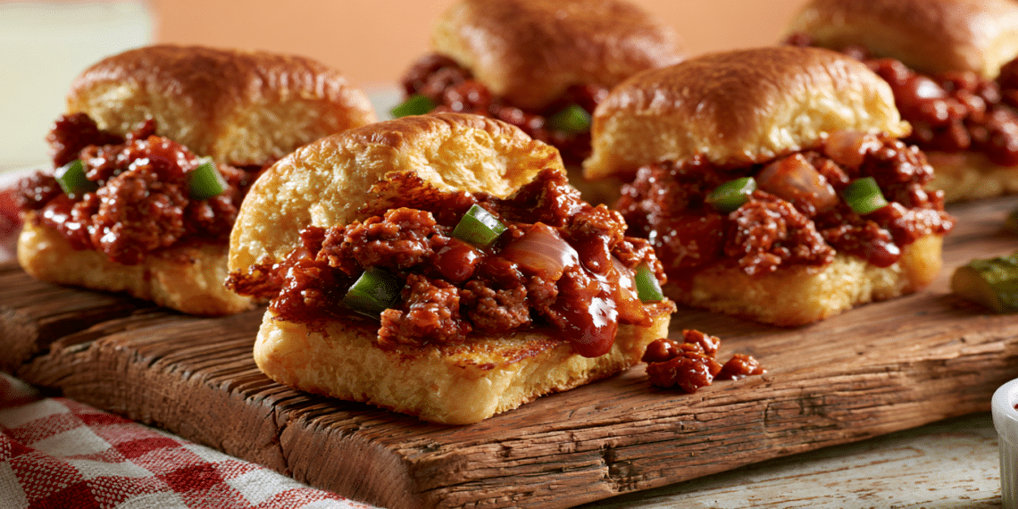 Sloppy Joe Sliders – Easy 35-Minute Party Recipe